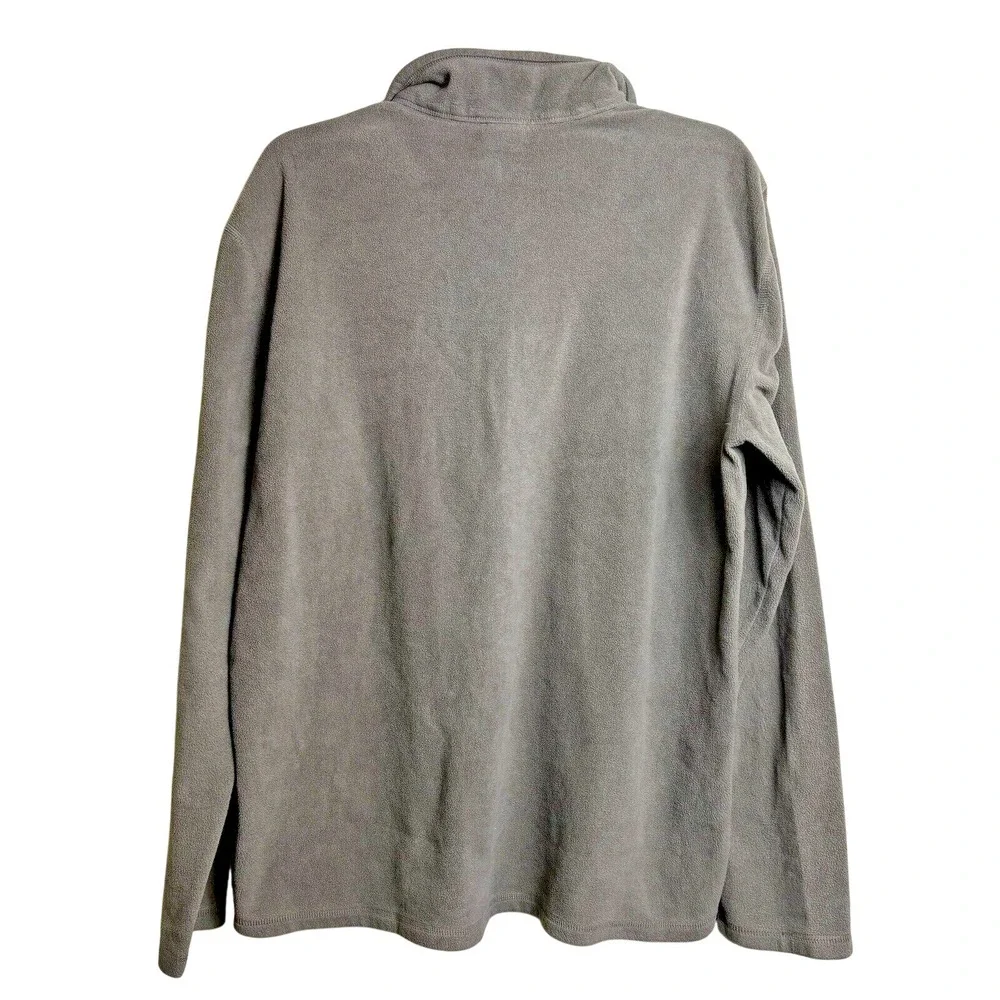 The North Face Mens TKA‎ 100 Glacier 1/4 Zip Fleece Pullover Taupe Large